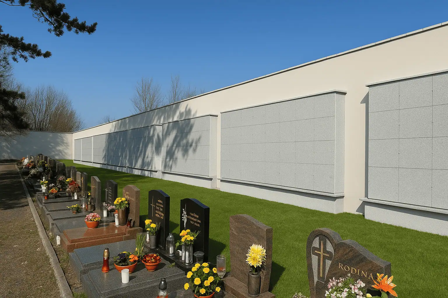 Kolumbárium Stará Boleslav - Ústřední hřbitov